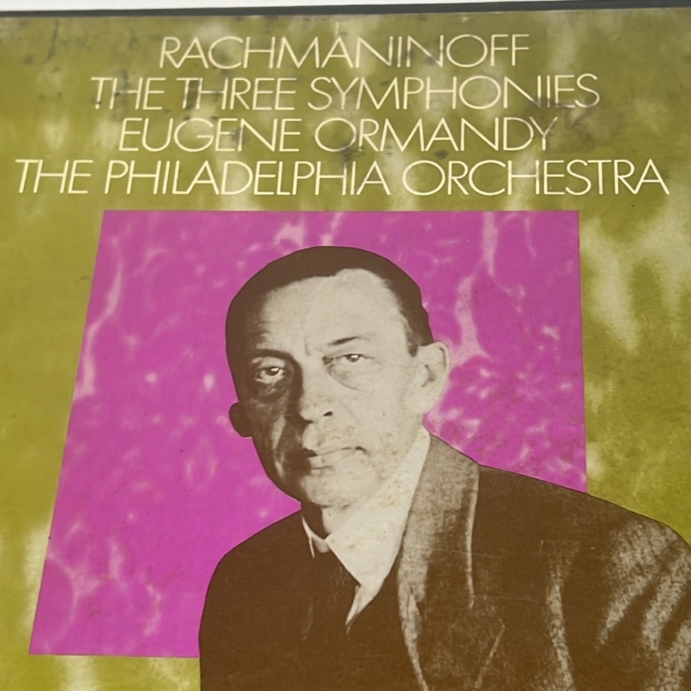 Rachmaninoff the Three Symphonies Eugene Ormandy Philadelphia Orchestra